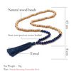 Glacier Ice Mala Meditation Necklace